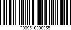 Código de barras (EAN, GTIN, SKU, ISBN): '7909510398955'
