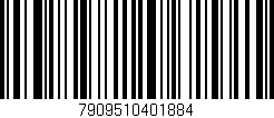 Código de barras (EAN, GTIN, SKU, ISBN): '7909510401884'