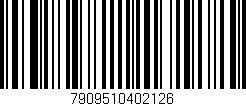 Código de barras (EAN, GTIN, SKU, ISBN): '7909510402126'