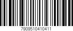 Código de barras (EAN, GTIN, SKU, ISBN): '7909510410411'