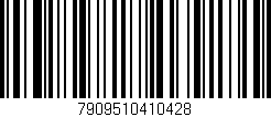 Código de barras (EAN, GTIN, SKU, ISBN): '7909510410428'