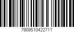 Código de barras (EAN, GTIN, SKU, ISBN): '7909510422711'