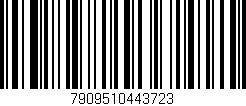 Código de barras (EAN, GTIN, SKU, ISBN): '7909510443723'