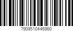 Código de barras (EAN, GTIN, SKU, ISBN): '7909510446960'