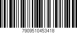 Código de barras (EAN, GTIN, SKU, ISBN): '7909510453418'