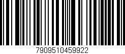 Código de barras (EAN, GTIN, SKU, ISBN): '7909510459922'