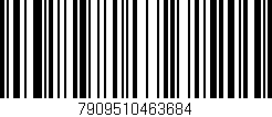 Código de barras (EAN, GTIN, SKU, ISBN): '7909510463684'