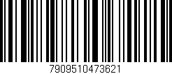 Código de barras (EAN, GTIN, SKU, ISBN): '7909510473621'