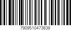 Código de barras (EAN, GTIN, SKU, ISBN): '7909510473638'
