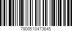 Código de barras (EAN, GTIN, SKU, ISBN): '7909510473645'