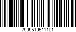 Código de barras (EAN, GTIN, SKU, ISBN): '7909510511101'