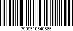 Código de barras (EAN, GTIN, SKU, ISBN): '7909510640566'