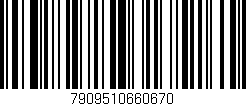 Código de barras (EAN, GTIN, SKU, ISBN): '7909510660670'