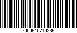 Código de barras (EAN, GTIN, SKU, ISBN): '7909510719385'