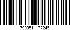 Código de barras (EAN, GTIN, SKU, ISBN): '7909511177245'