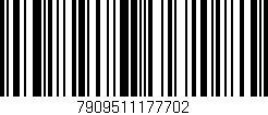 Código de barras (EAN, GTIN, SKU, ISBN): '7909511177702'