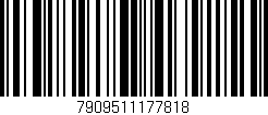 Código de barras (EAN, GTIN, SKU, ISBN): '7909511177818'