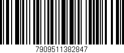 Código de barras (EAN, GTIN, SKU, ISBN): '7909511382847'