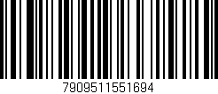 Código de barras (EAN, GTIN, SKU, ISBN): '7909511551694'