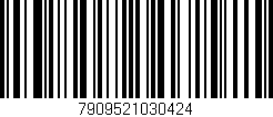 Código de barras (EAN, GTIN, SKU, ISBN): '7909521030424'