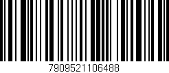 Código de barras (EAN, GTIN, SKU, ISBN): '7909521106488'