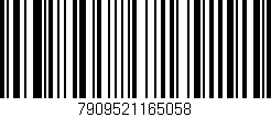 Código de barras (EAN, GTIN, SKU, ISBN): '7909521165058'