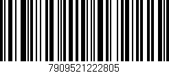 Código de barras (EAN, GTIN, SKU, ISBN): '7909521222805'