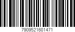 Código de barras (EAN, GTIN, SKU, ISBN): '7909521601471'