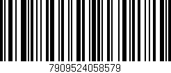 Código de barras (EAN, GTIN, SKU, ISBN): '7909524058579'