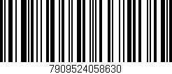 Código de barras (EAN, GTIN, SKU, ISBN): '7909524058630'