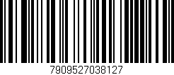 Código de barras (EAN, GTIN, SKU, ISBN): '7909527038127'