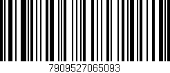 Código de barras (EAN, GTIN, SKU, ISBN): '7909527065093'