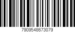 Código de barras (EAN, GTIN, SKU, ISBN): '7909548673079'