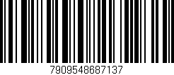 Código de barras (EAN, GTIN, SKU, ISBN): '7909548687137'