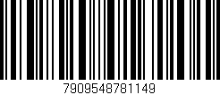 Código de barras (EAN, GTIN, SKU, ISBN): '7909548781149'
