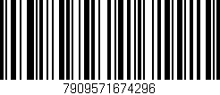 Código de barras (EAN, GTIN, SKU, ISBN): '7909571674296'