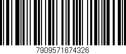 Código de barras (EAN, GTIN, SKU, ISBN): '7909571674326'