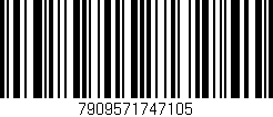 Código de barras (EAN, GTIN, SKU, ISBN): '7909571747105'