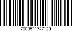 Código de barras (EAN, GTIN, SKU, ISBN): '7909571747129'