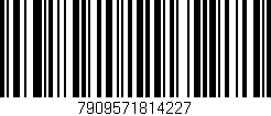 Código de barras (EAN, GTIN, SKU, ISBN): '7909571814227'