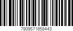 Código de barras (EAN, GTIN, SKU, ISBN): '7909571858443'
