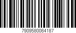 Código de barras (EAN, GTIN, SKU, ISBN): '7909580064187'