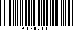 Código de barras (EAN, GTIN, SKU, ISBN): '7909580298827'