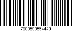 Código de barras (EAN, GTIN, SKU, ISBN): '7909590554449'