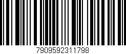 Código de barras (EAN, GTIN, SKU, ISBN): '7909592311798'