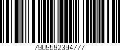 Código de barras (EAN, GTIN, SKU, ISBN): '7909592394777'