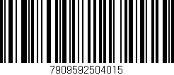 Código de barras (EAN, GTIN, SKU, ISBN): '7909592504015'