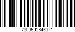 Código de barras (EAN, GTIN, SKU, ISBN): '7909592646371'