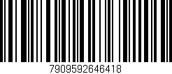 Código de barras (EAN, GTIN, SKU, ISBN): '7909592646418'