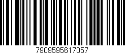 Código de barras (EAN, GTIN, SKU, ISBN): '7909595617057'